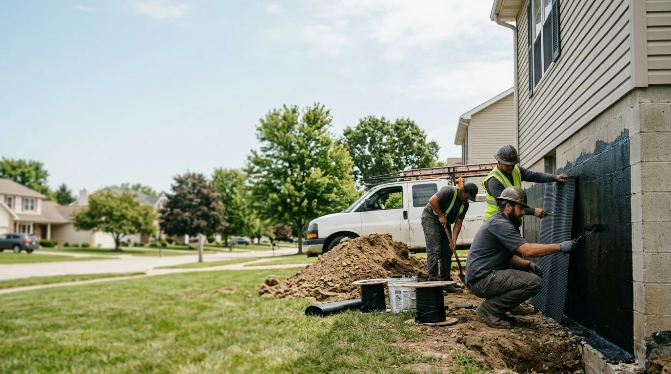 Basement Waterproofing in New Straitsville, OH near me